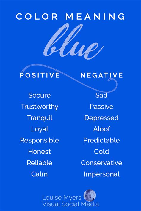 bright blue color meaning.